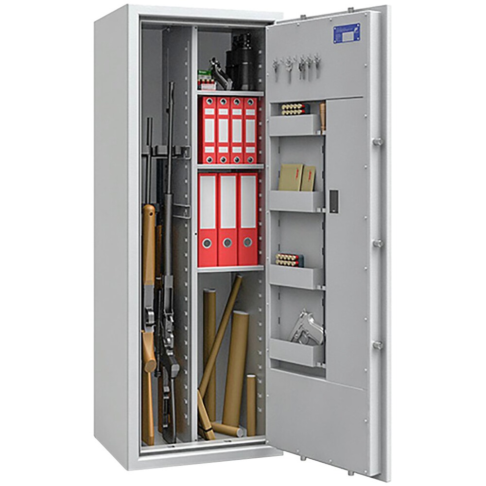 Stahlschrank St. Gallen WF MAX Kombi Klasse 1 – für bis 7 Langwaffen, ISS