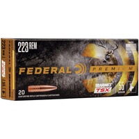 .223 Rem. Vital-Shok Barnes TSX 3,6g/55grs., Federal Ammunition