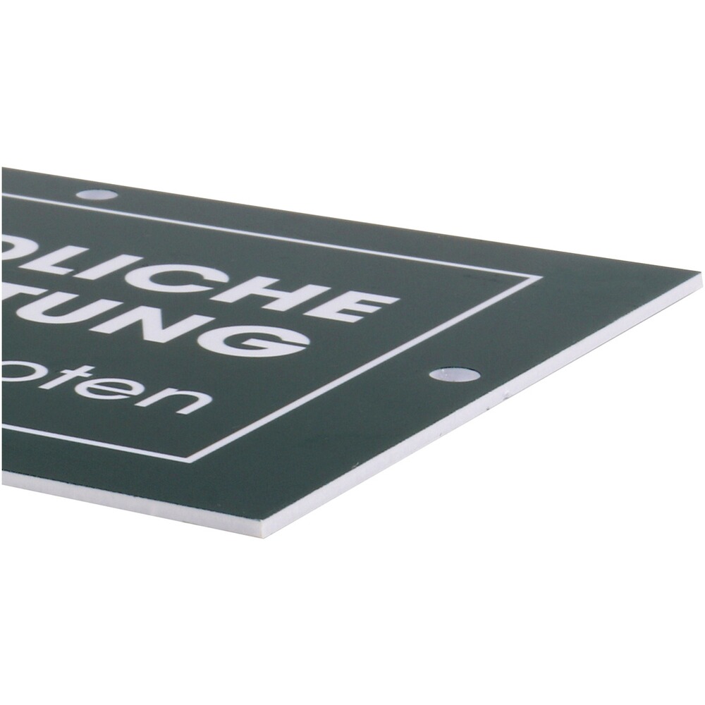 Schild Jagdliche Einrichtung – 10er-Pack, Waidgerechte Jagd