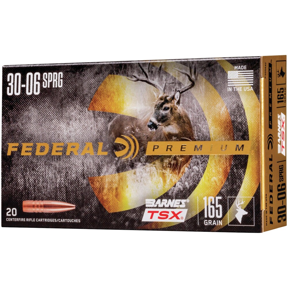 .30-06 Spr. Vital-Shok Barnes TSX 10,7g/165grs., Federal Ammunition