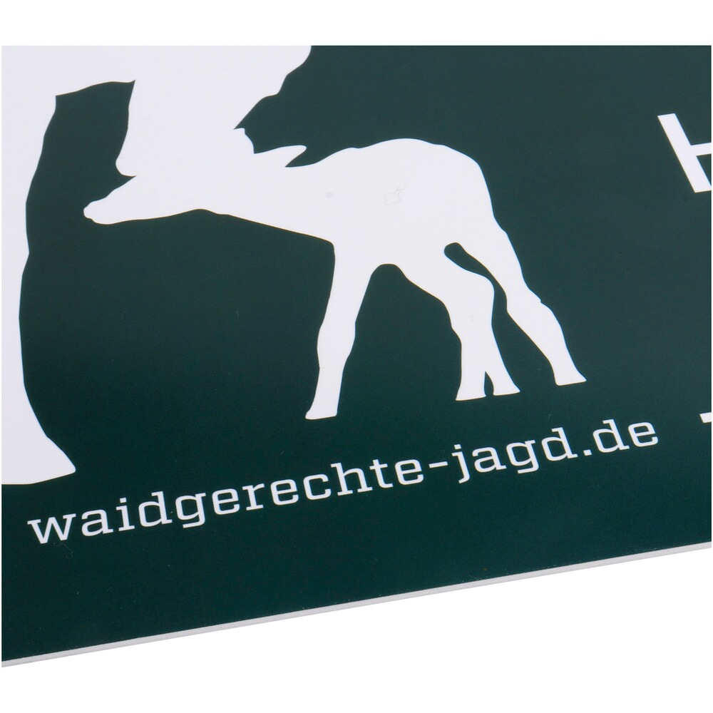 Hinweisschild Hunde bitte an die Leine – 4er-Pack, Waidgerechte Jagd