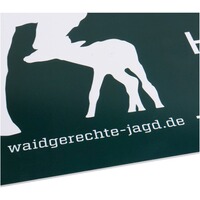 Hinweisschild Hunde bitte an die Leine – 4er-Pack, Waidgerechte Jagd