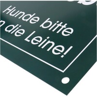 Hinweisschild Hunde bitte an die Leine – 4er-Pack, Waidgerechte Jagd
