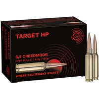 6,5 Creedmoor Target HP 8,4g/130grs., Geco