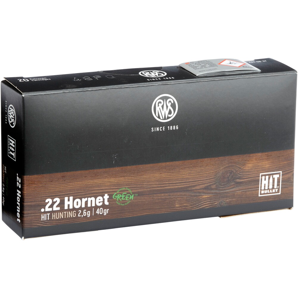 .22 Hornet HIT 2,6g./40grs.
