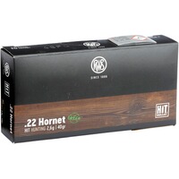 .22 Hornet HIT 2,6g./40grs., RWS