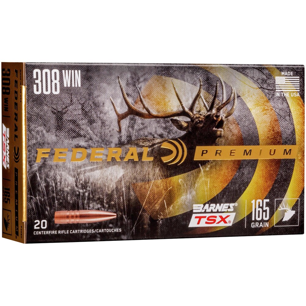 .308 Win. Vital-Shok Barnes TSX 10,7g/165grs.