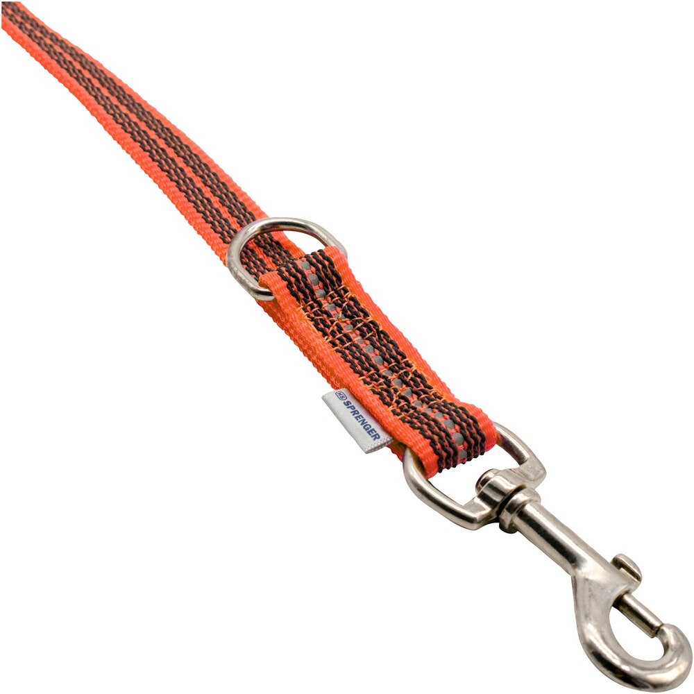 Führleine gummiert – 3-fach verstellbar, Sprenger
