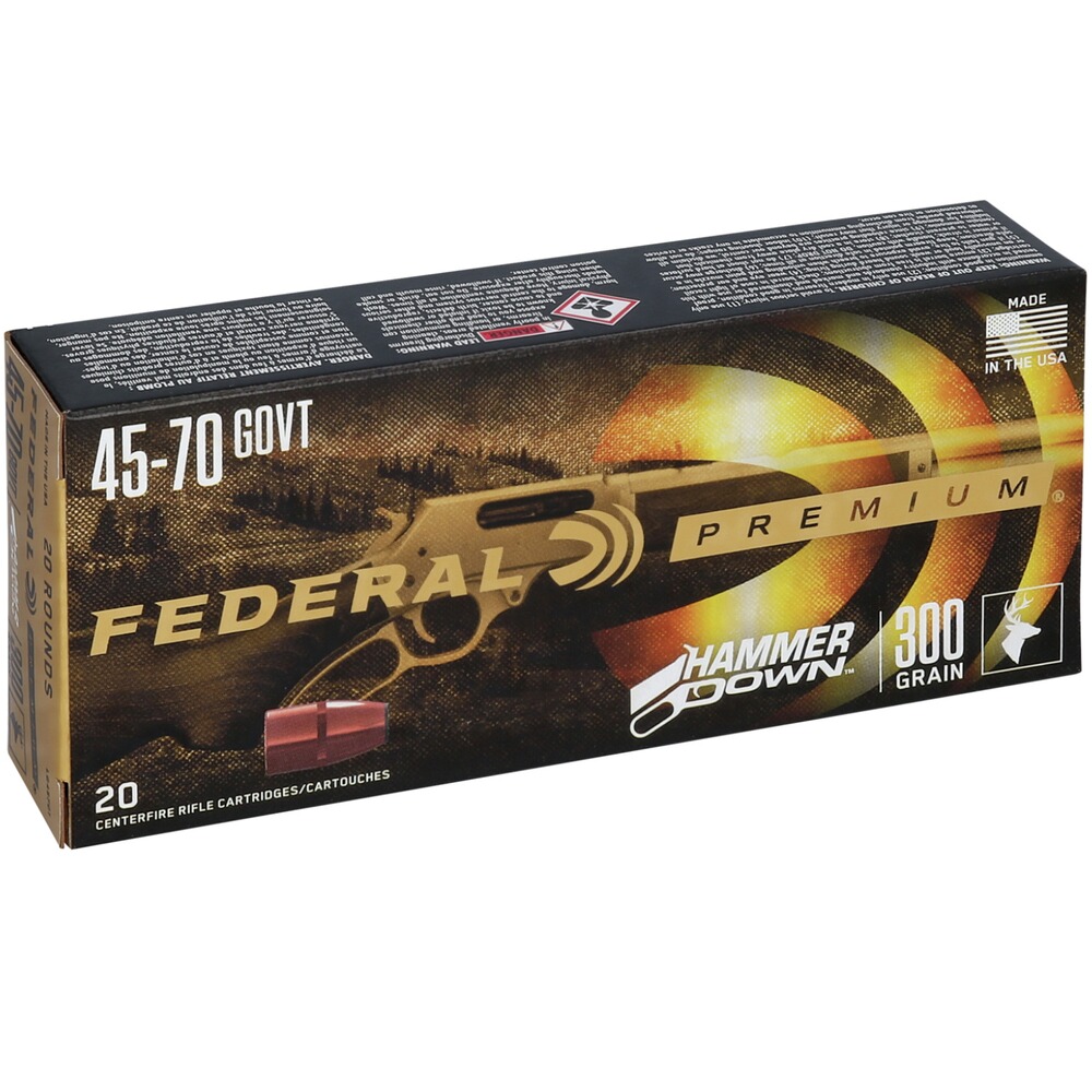 .45-70 Gov. Hammer Down Teilmantel 19,48/300grs.