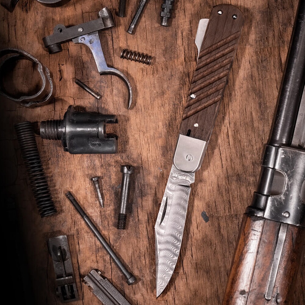 Taschenmesser 98k-Damast, Böker