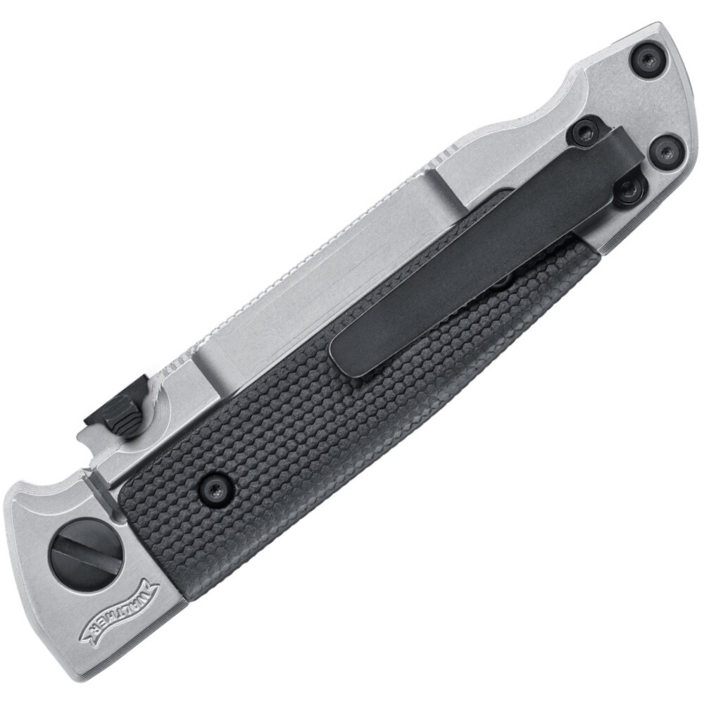 Taschenmesser Q5 Steel Frame Folder Satin, Walther