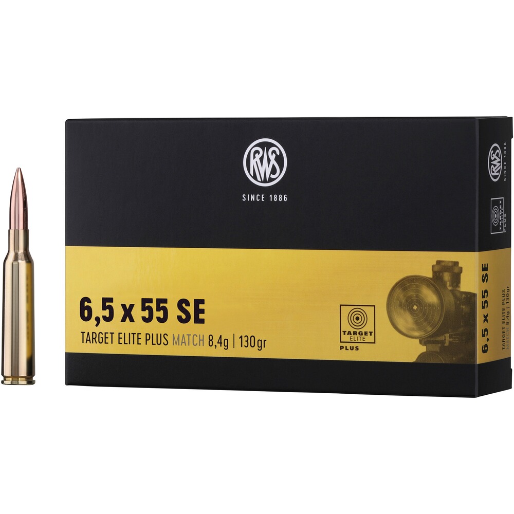 6,5x55 SE Scorion 8,4g/130grs., RWS