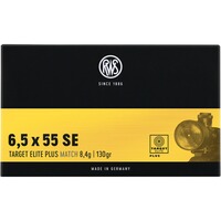 6,5x55 SE Scorion 8,4g/130grs., RWS