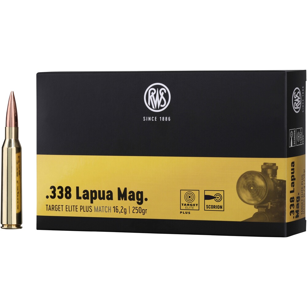 .338 Lapua Mag. Scorion 16,2g/250grs., RWS