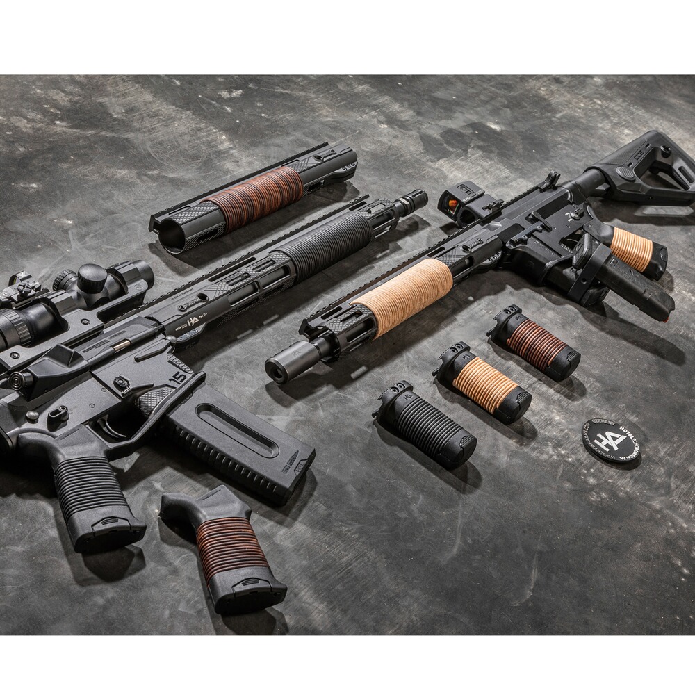 Pistolengriff AR15 Leather Grip, Hera Arms