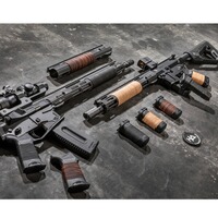 Pistolengriff AR15 Leather Grip, Hera Arms