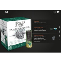12/70 Sporting & Compak Fiber Green Core 2,4mm 28g, Baschieri & Pellagri