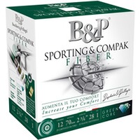 12/70 Sporting & Compak Fiber Green Core 2,4mm 28g, Baschieri & Pellagri