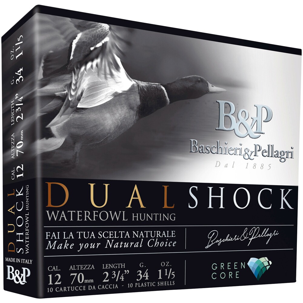 12/70 Dual Shock GC 2,9mm ZNCU + 3,3mm CU 34g