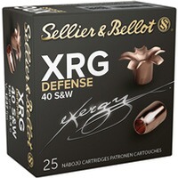 .40 S&W XRG-Defense 8,4g/130grs., Sellier & Bellot