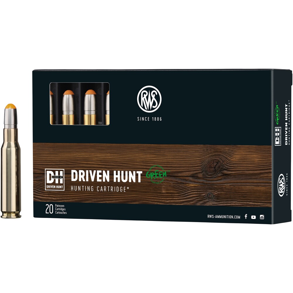 .308 Win. Driven Hunt 10,7/165grs., RWS