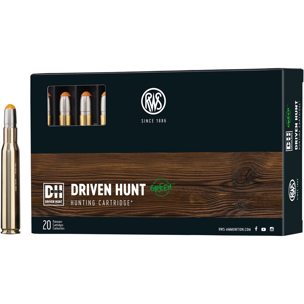 .30-06 Spr. Driven Hunt 10,7g/165grs., RWS