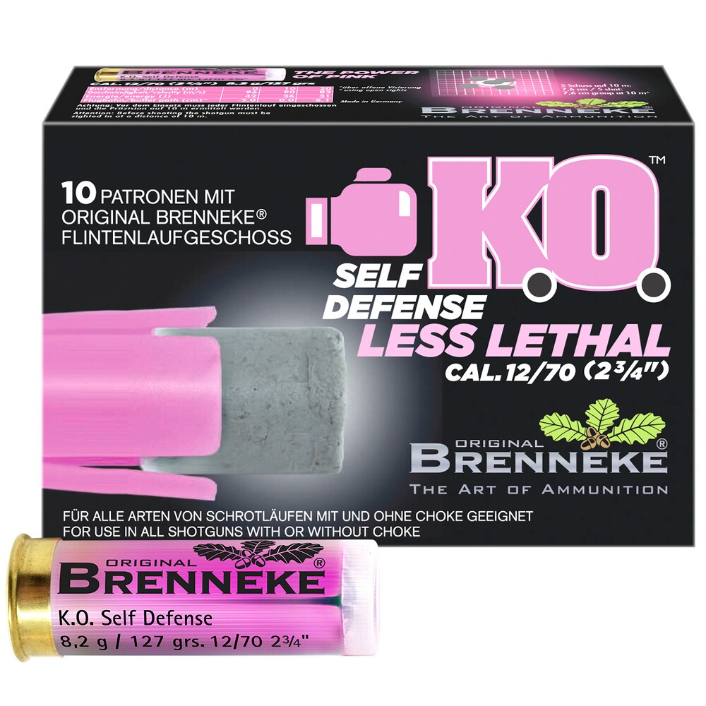 12/70 KO Self Defense 8,2g/127grs.
