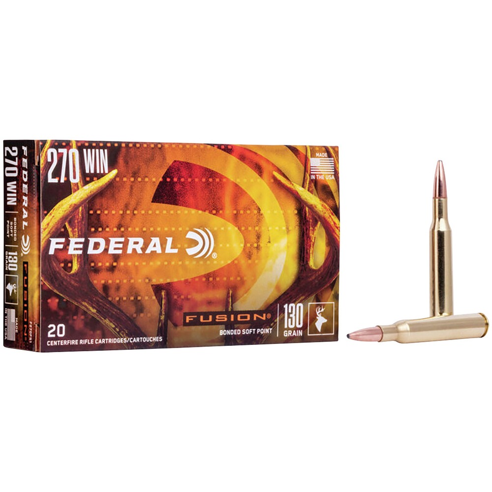 .270 Win. Fusion 8,4g/130grs., Federal Ammunition