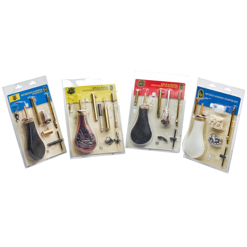 Vorderlader Starter Set für Schrotflinte Howdah Pistole, Davide Pedersoli