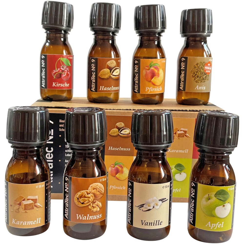 Lockmittel No 9 Test-Set – 8x 50 ml, AttraTec