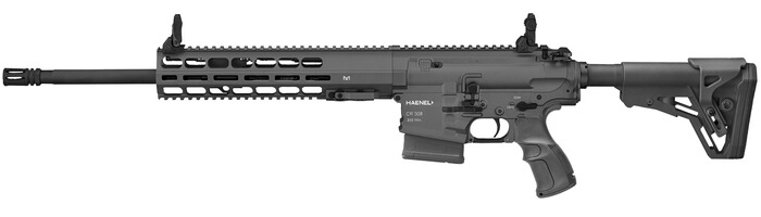 Selbstladebüchse CR 308 M-LOK Handschutz, Haenel
