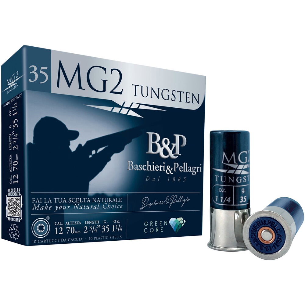12/70 MG2 Tungsten Green Core 2,7mm 35g., Baschieri & Pellagri