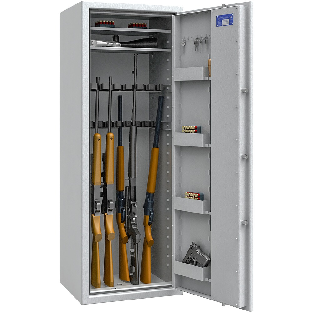 Stahlschrank Luzern WF MAX – für 16 Langwaffen, ISS