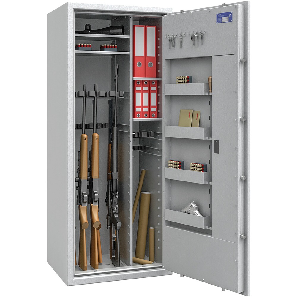 Stahlschrank St. Gallen WF MAX Kombi Klasse 1 – für bis 17 Langwaffen, ISS
