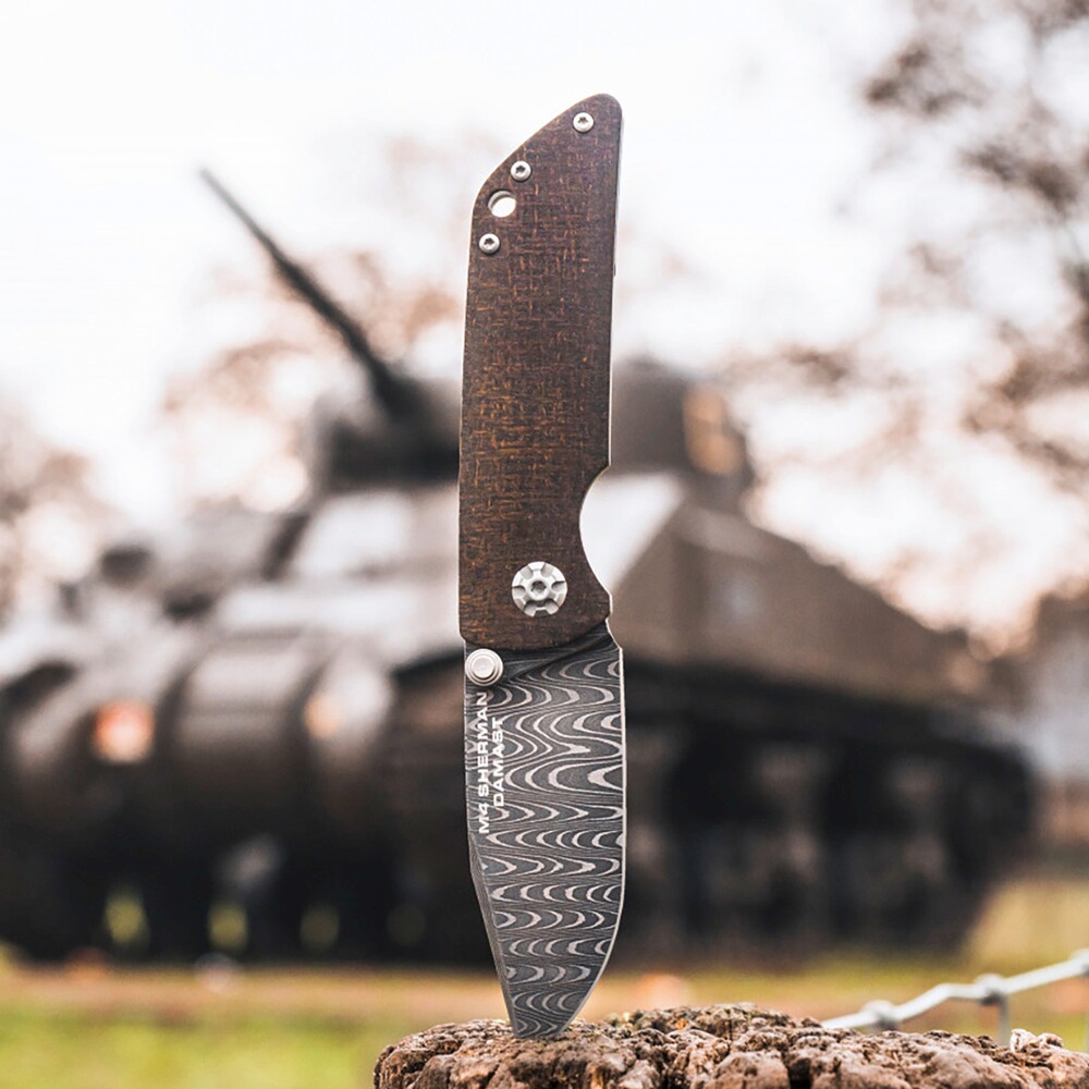 Taschenmesser M4 Sherman Damast, Böker