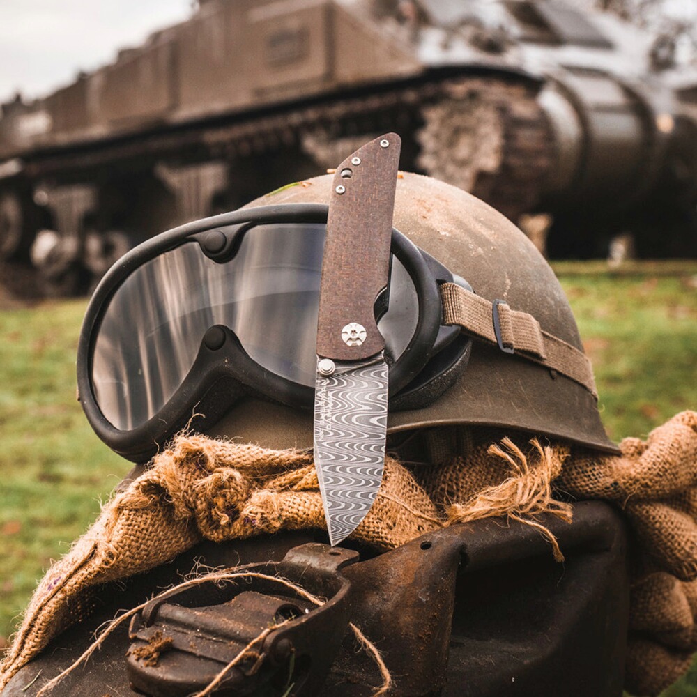 Taschenmesser M4 Sherman Damast, Böker