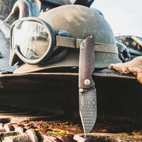 Taschenmesser M4 Sherman Damast, Böker