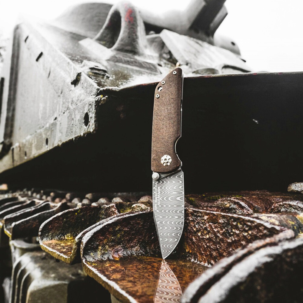 Taschenmesser M4 Sherman Damast, Böker