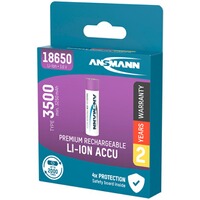 Akku 18650 3500 mAh, Ansmann