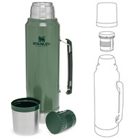 Vakuum Isolierflasche Classic Legendary 1 l, Stanley