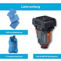 Stechmückenabwehrgerät Backpacker MR-BP mit Wirkstoffplättchen, THERMACELL