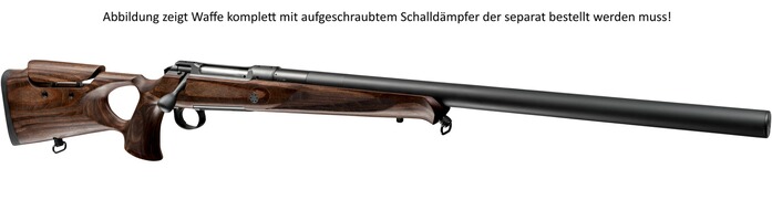 Repetierbüchse 101 Silence GTI - ohne Integralschalldämpfer, SAUER