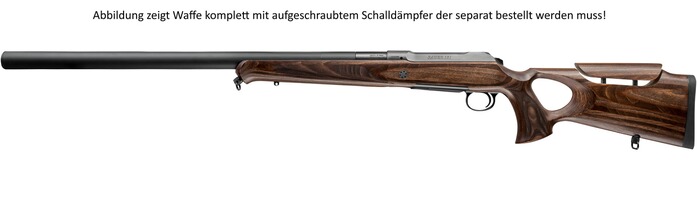 Repetierbüchse 101 Silence GTI - ohne Integralschalldämpfer, SAUER