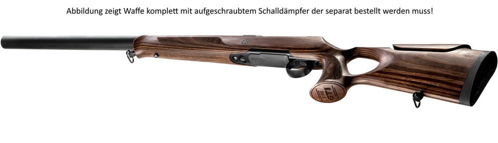 Repetierbüchse 101 Silence GTI - ohne Integralschalldämpfer, SAUER