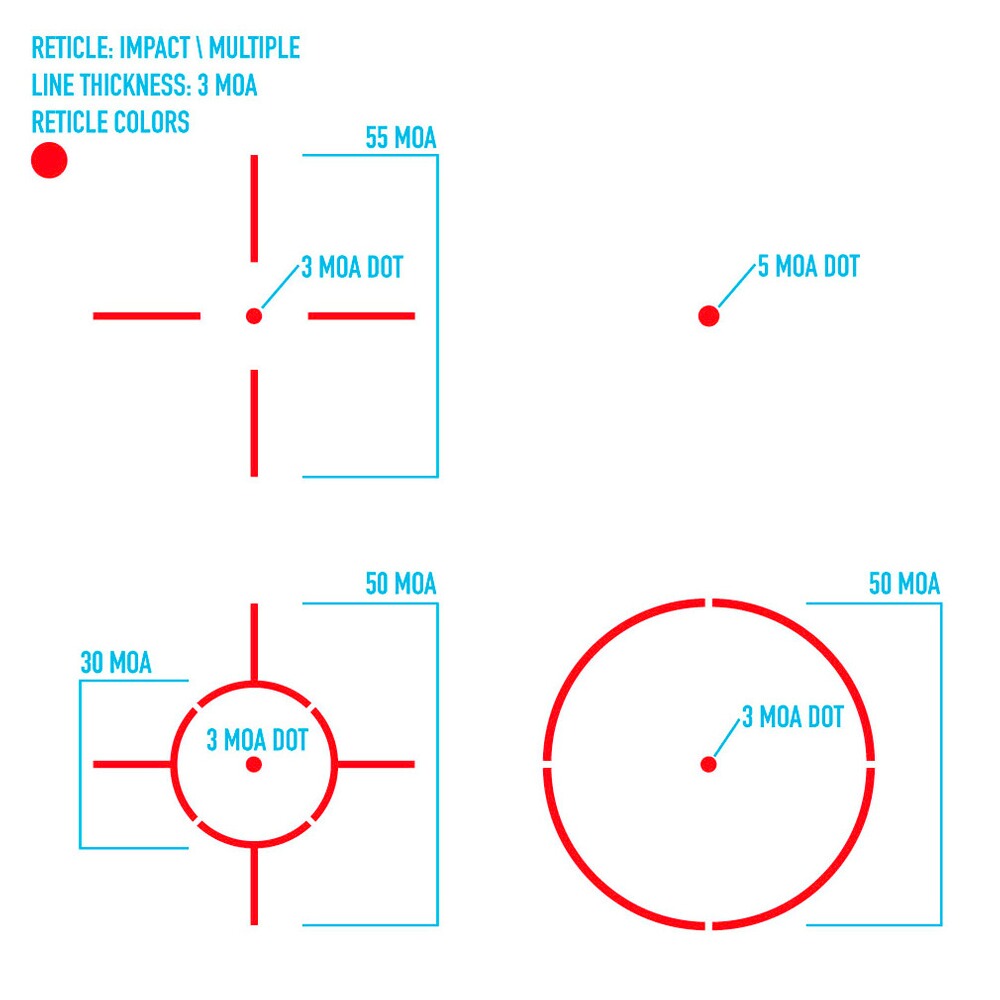 Reflexvisier Impact XLT, Firefield