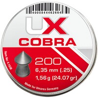 Diabolo 6,35mm Cobra 1,56g - 1.000 Stück, UX