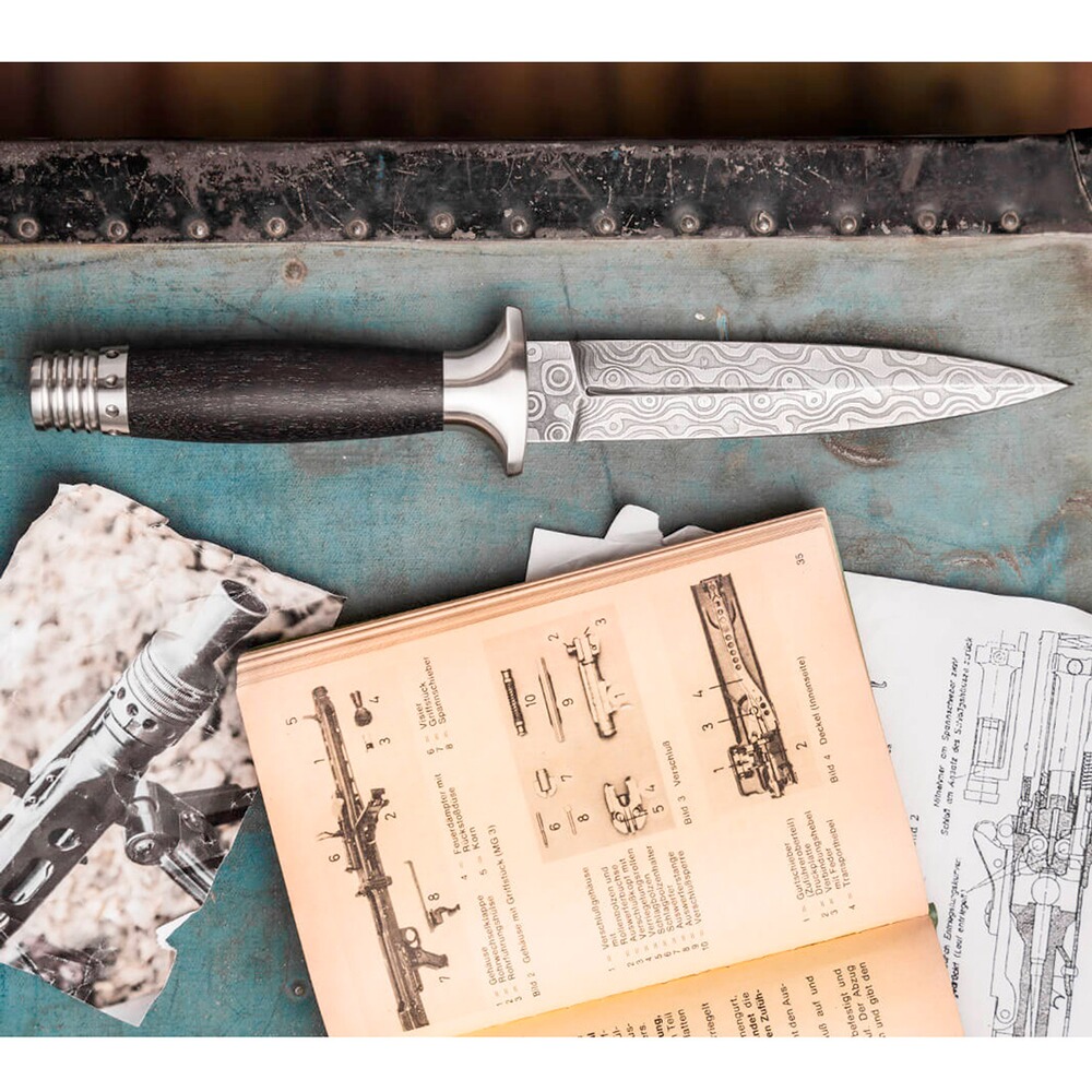 Dolch Damast MG-42, Böker