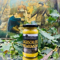 Jagdschloss Premiumsenf mit Orangen-Karamell, Schwarzbach Jagddelikatessen