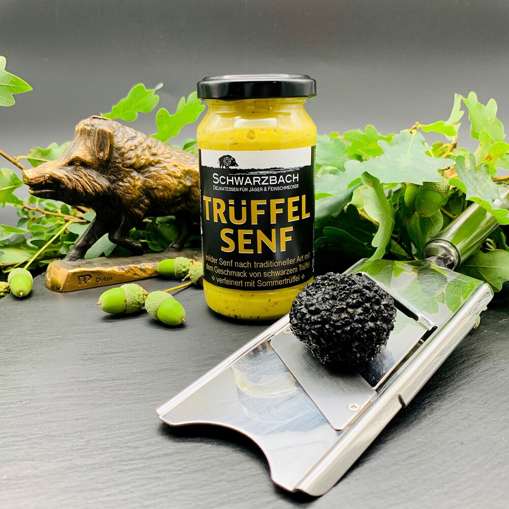 Trüffelsenf, Schwarzbach Jagddelikatessen