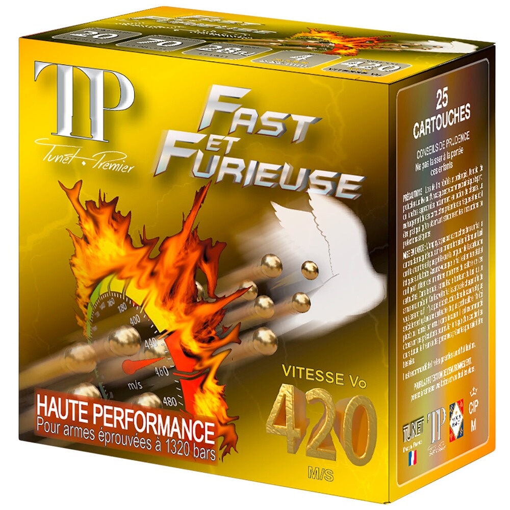20/70 Premier Fast et Furieuse 3,25mm 28g